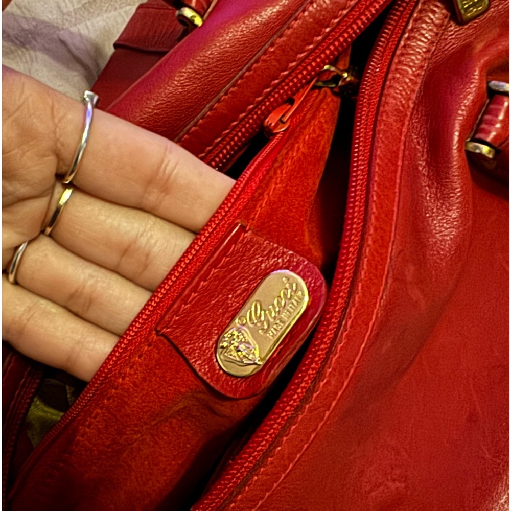 Vintage Red Gucci Handbag
